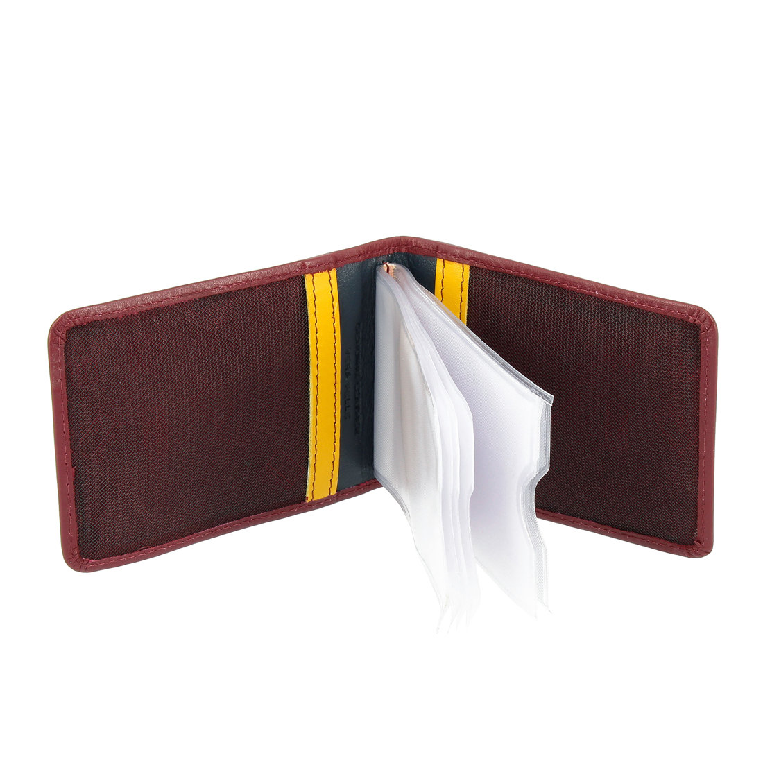 Unisex multicolour leather credit card holder carrier by DUDU